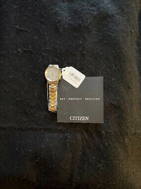 Citizen Eco-Drive Working Chandler Chronograph Two-Toned Women’s Watch